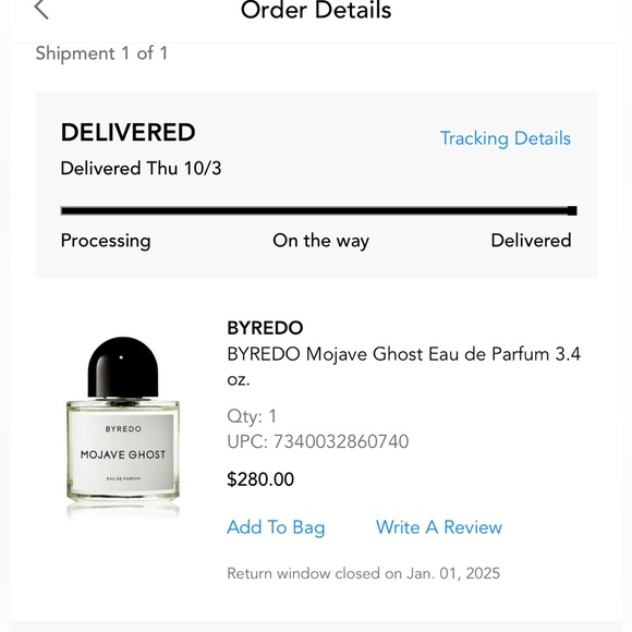 Byredo Mojave Ghost - Picture 5 of 5